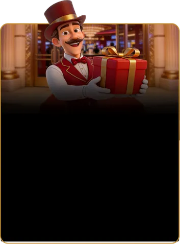 Anfitrión de Spin Grande con un regalo de bienvenida